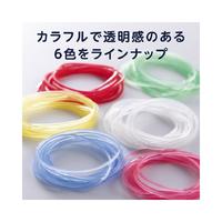 【輪ゴム】　オーバンド透明袋クレアス混色　１袋ｘ３