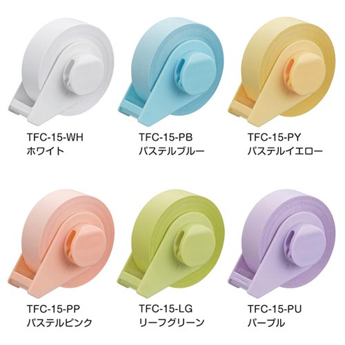 テープノクリップフセン　ホワイト