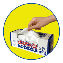 ダスポンＵＰ三角コーナー用９０枚入×３