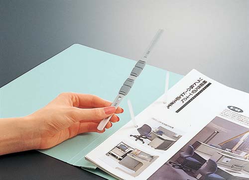 フラットファイルＶ樹脂とじ具　Ａ４縦　黄　１０冊