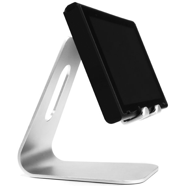 BIG SWING-STAND BY ME タブレット用アルミスタンド シルバー
