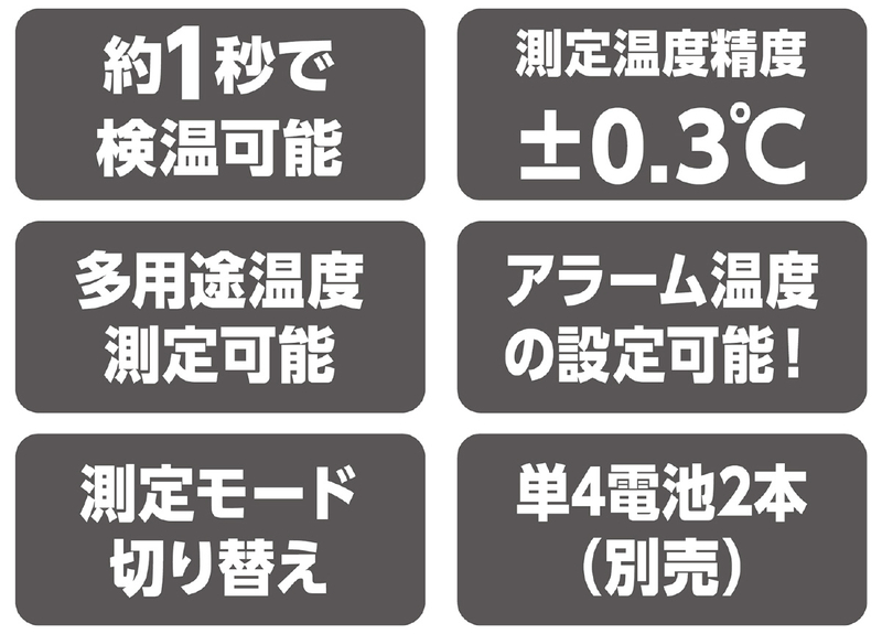 非接触温度計（保管袋付）