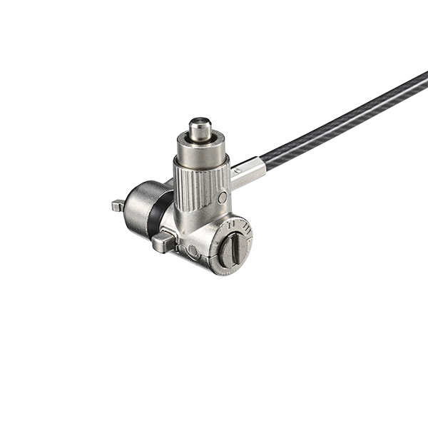 シリンダー錠タイプワイヤーロック 3種スロット対応統一キー仕様