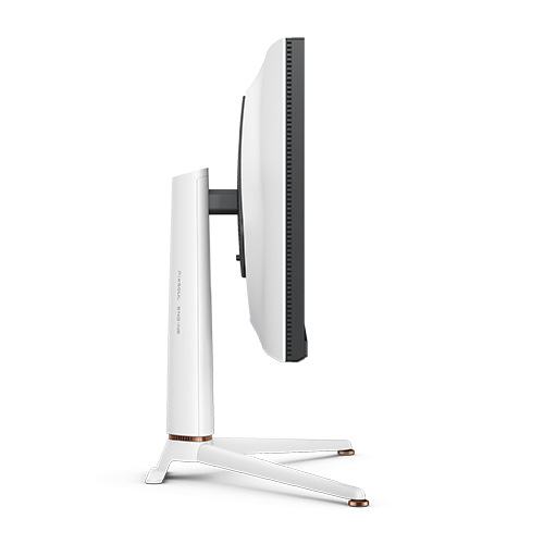 ゲーミングモニター 27型/3840×2160(4K)/HDMI x3、DisplayPort x1、USB Type-C x1(65W給電)/ホワイト/スピーカー無し/IPS/1ms/165Hz/HDR400/PixSoulエンジン搭載