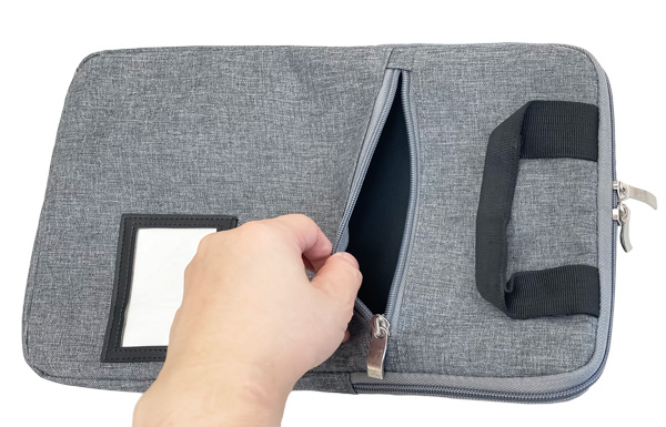 カードポケット付きクッションケース