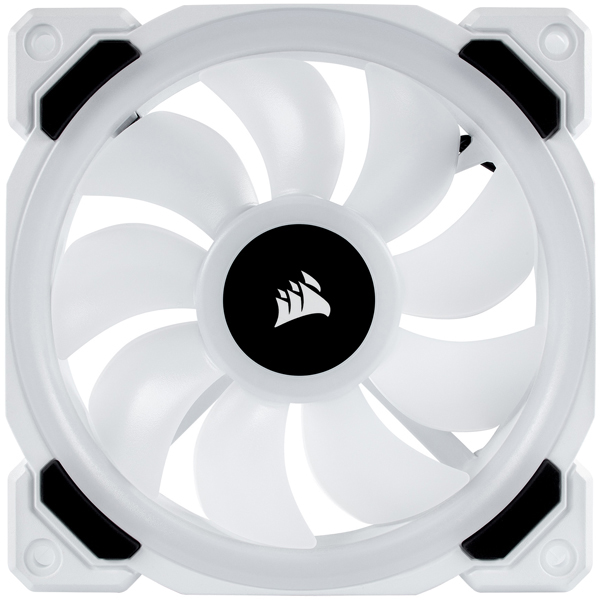PCケースファン LL120 RGB White Single Pack