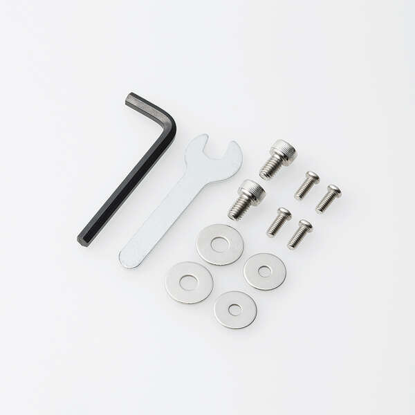 TV用アクセサリ/TV裏収納HDDホルダー/ブラック