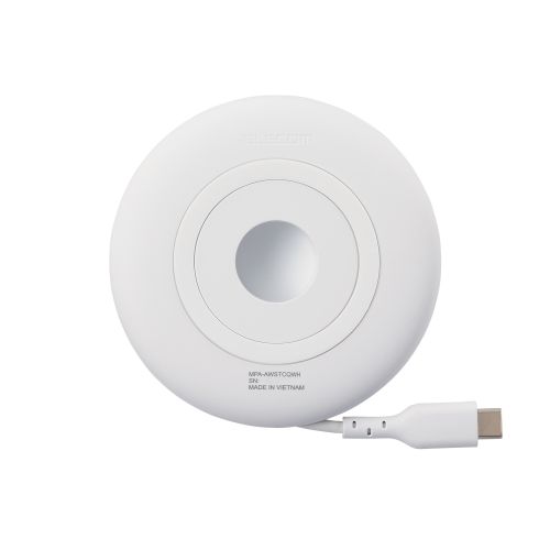 Apple Watch磁気充電ケーブル/高速充電対応/スタンドタイプ/USB Type-C/ホワイト