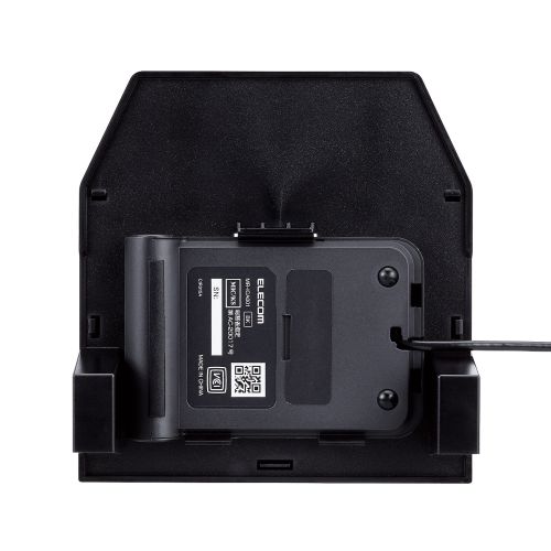 ICカードリーダー用スタンド/MR-ICA001BK対応/電子車検証用スタンド