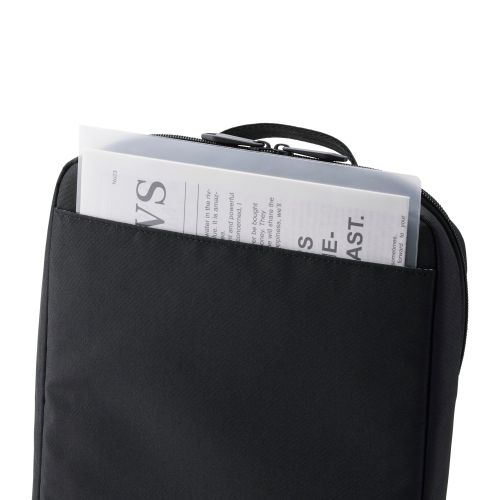 PC用インナーバッグ/ZEROSHOCK/ポリエステル/整理タイプ/縦型/14インチ/ブラック