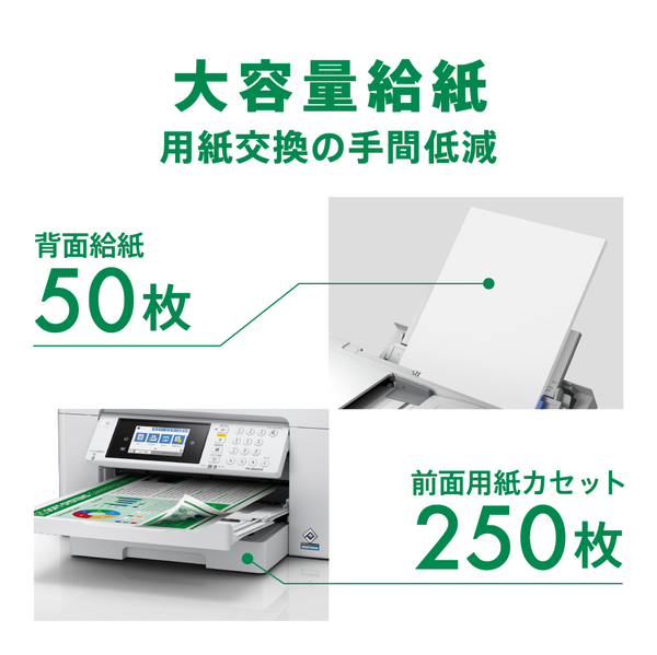 A3対応カラーインクジェット複合機/4色顔料/カラー22PPM・モノクロ32PPM/有線・無線LAN/Wi-Fi Direct/1段カセット/4.3型タッチパネル