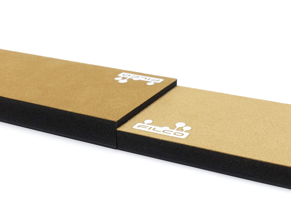 Majestouch Wrist Rest Macaron 12mm厚 Lサイズ シナモン