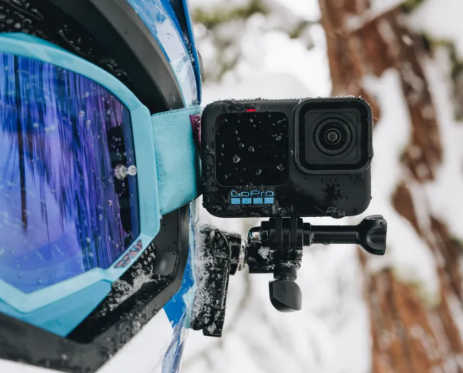 ヘルメットフロント + サイドマウント