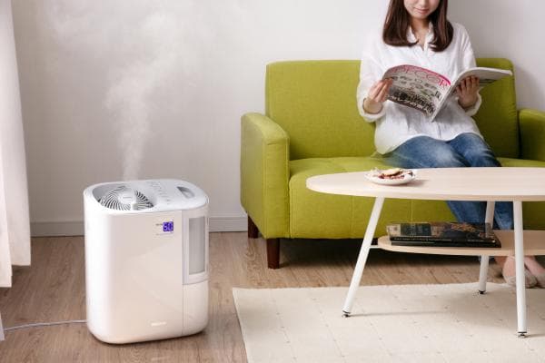 サーキュレーター加湿器 ホワイト