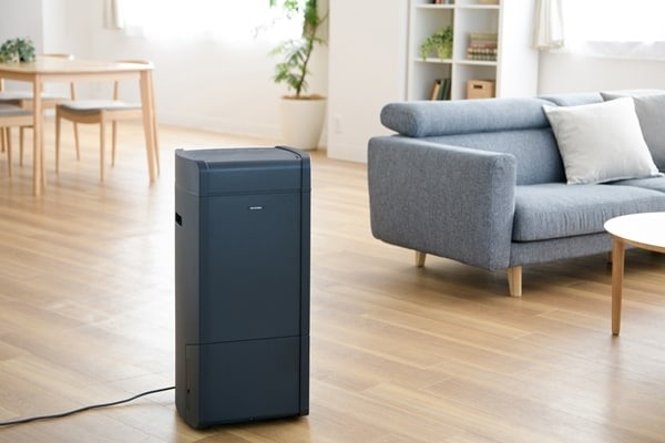 衣類乾燥除湿機 16L ハイブリッド式 グレー