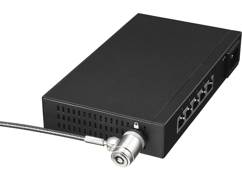 法人向け Giga対応 Layer2 アンマネージスイッチ 5ポート