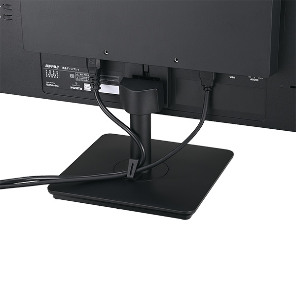 液晶ディスプレイ 21.5型ワイド/1920×1080/HDMI、VGA/ブラック/スピーカー内蔵/法人向け