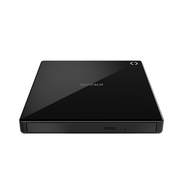 スマホ用CDレコーダー「ラクレコ+」DVD再生＆microSDスロット搭載モデル ブラック