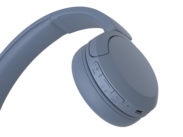 ワイヤレスステレオヘッドセット ブルー