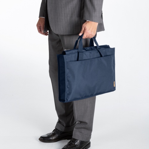 カジュアルPCバッグ（15.6インチワイド・ネイビー）