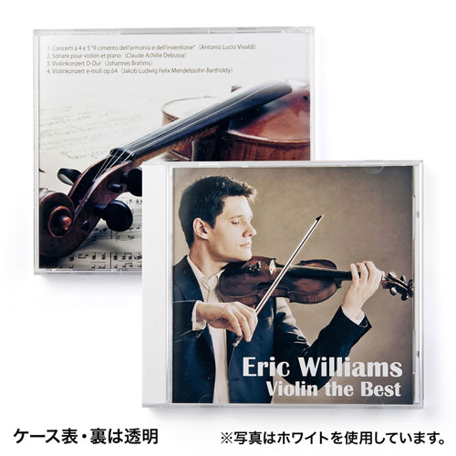 Blu-ray・DVD・CDケース（30枚セット・クリア）