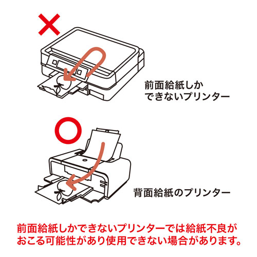 インクジェット用IDカード（穴なし・200シート入り）