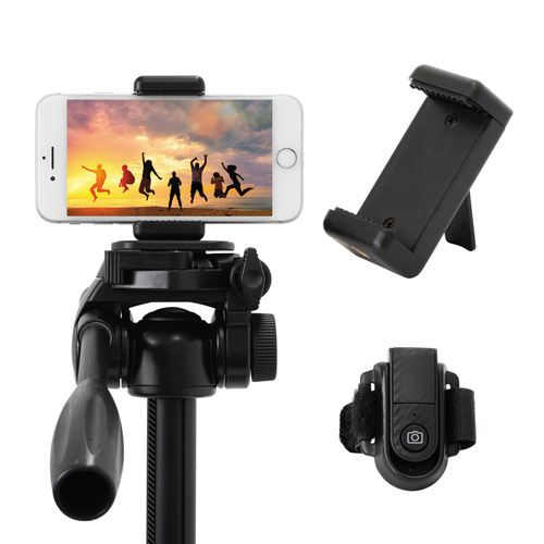 ファミリー三脚 EX-630 II 3段 全高168cm ハンドル雲台付 QRA-5システム対応