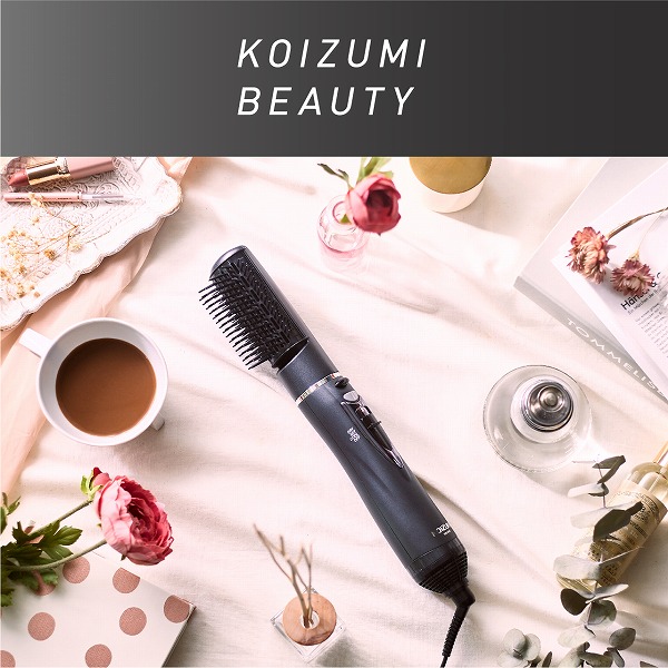 マイナスイオンカーリングドライヤー（ブラック）