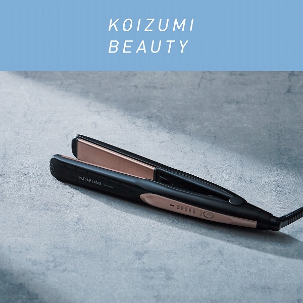 マイナスイオンストレートアイロン（ブラック）