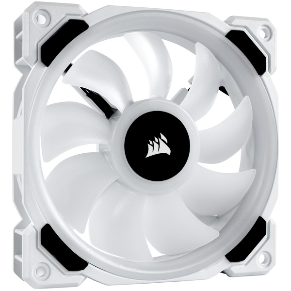 PCケースファン LL120 RGB White Single Pack