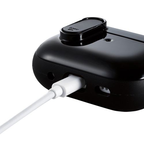 AirPods Pro 第2世代対応アクセサリ/TOUGH SLIM Lockケース/ロック機能/カラビナ付き/ブラック