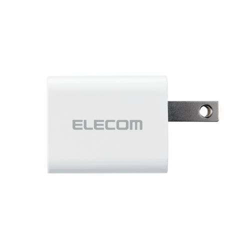 LightningAC充電器/USB Power Delivery対応/20W/USB-C1ポート/USB-C - Lightningケーブル付属/スイングプラグ/1.5m/ホワイト