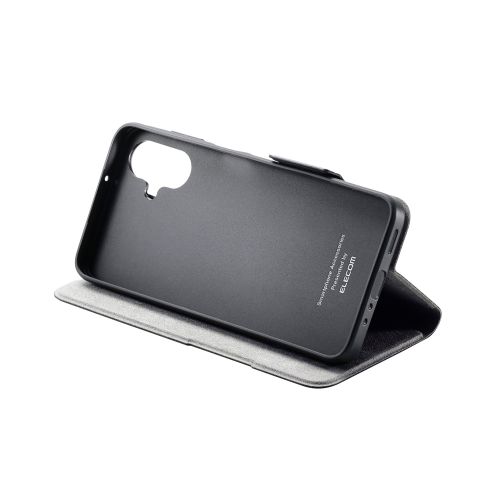Galaxy A25 5G(SC-53F)/レザーケース/手帳型/UltraSlim/薄型/磁石付き/ネイビー