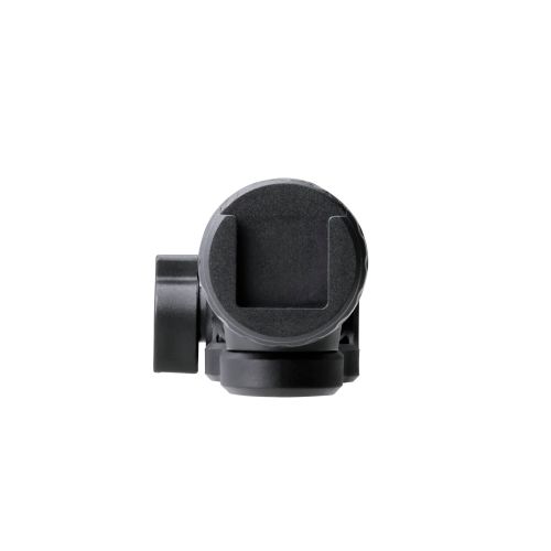 カメラアタッチメント/スマホ用/挟み込み/360°回転/ブラック
