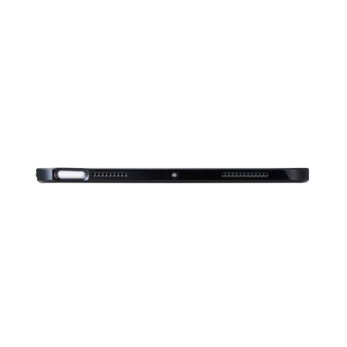 iPad Air 11インチ(M3/M2)/クリアケース/背面クリア/軽量/カラーエッジ/ブラック