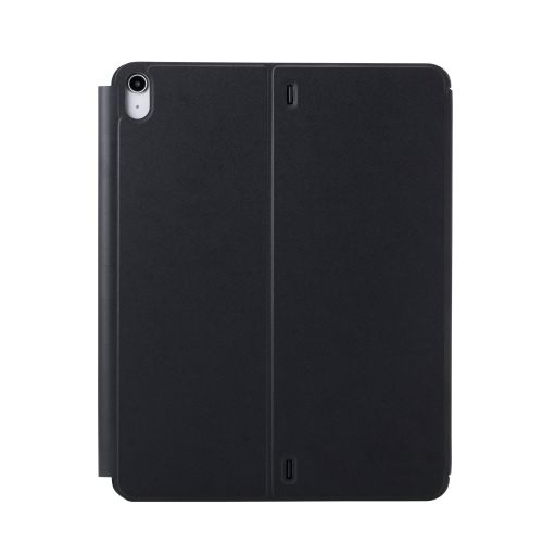 13インチiPad Air(M2)/フラップケース/ソフトレザー/多段階高さ調整/ブラック