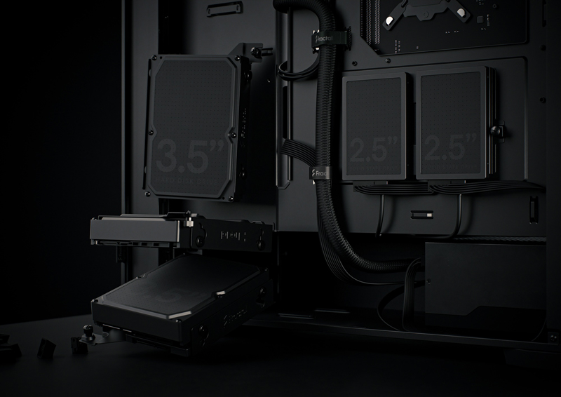 ミドルタワー型PCケース Pop XL Air RGB Black TG Clear Tint