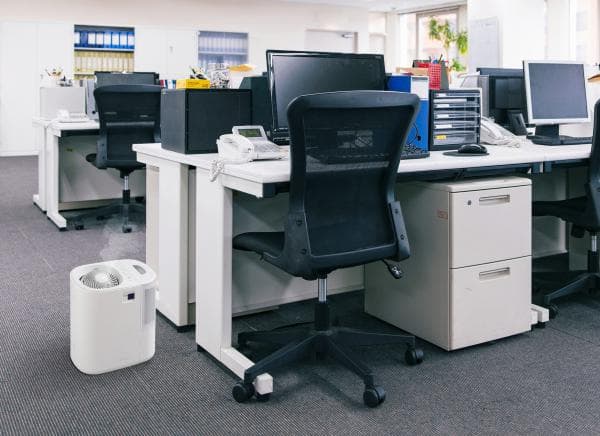 サーキュレーター加湿器 ホワイト