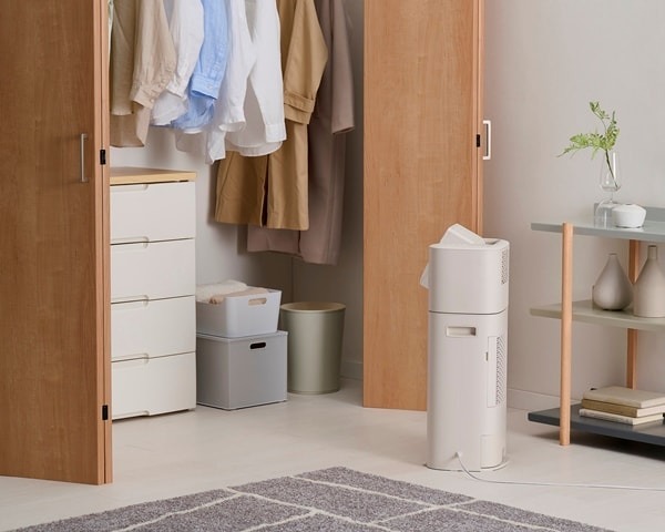 サーキュレーター衣類乾燥除湿機 5.8L アイボリー