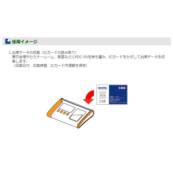 モバイルICカードリーダー
