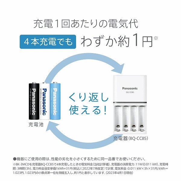 エネループプロ 単3形 4本パック（ハイエンドモデル）
