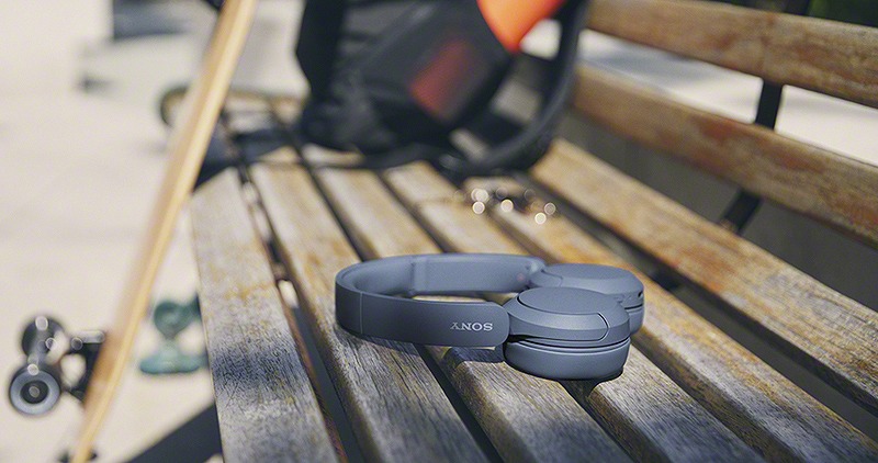 ワイヤレスステレオヘッドセット ブルー