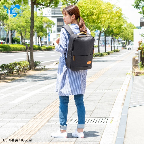 カジュアルPCバックパック（ダークグレー）