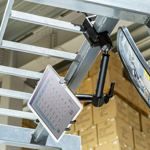 支柱取り付け用タブレットホルダー（3関節）