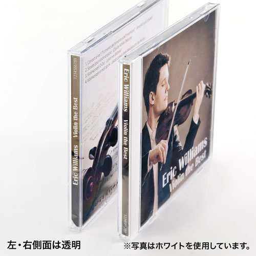 Blu-ray・DVD・CDケース（30枚セット・クリア）