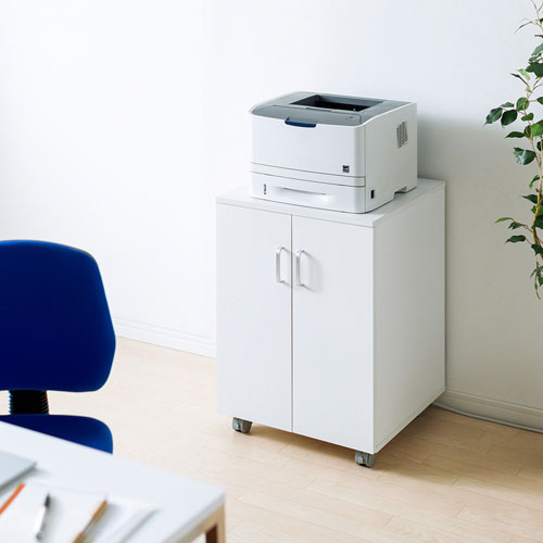 扉付きプリンタスタンド