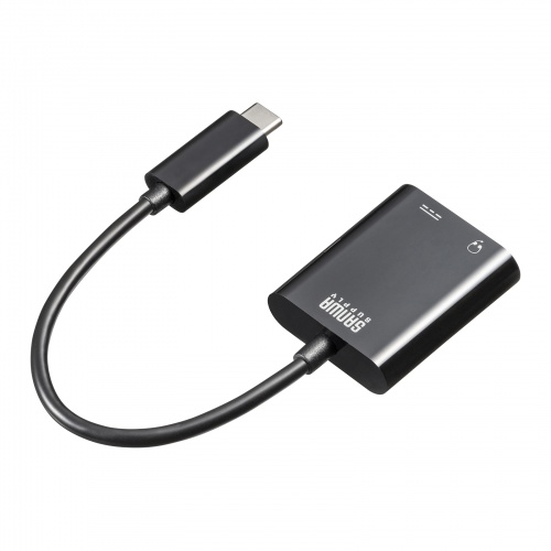 Type-Cオーディオ変換アダプタ（USB PD対応）