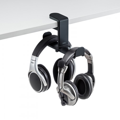 回転式ヘッドホンフック（Wタイプ）