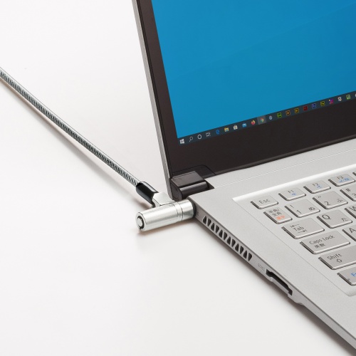 スロット標準＆nano対応セキュリティワイヤー（シリンダ錠）