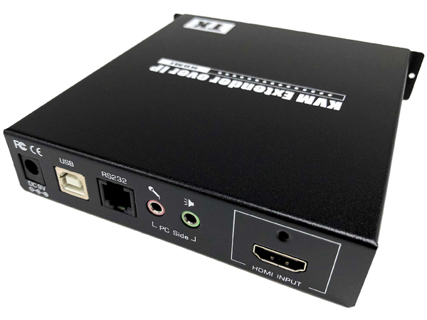 LANケーブル利用KVM切替延長器（HDMIモニタ）/RS232C対応/送信器
